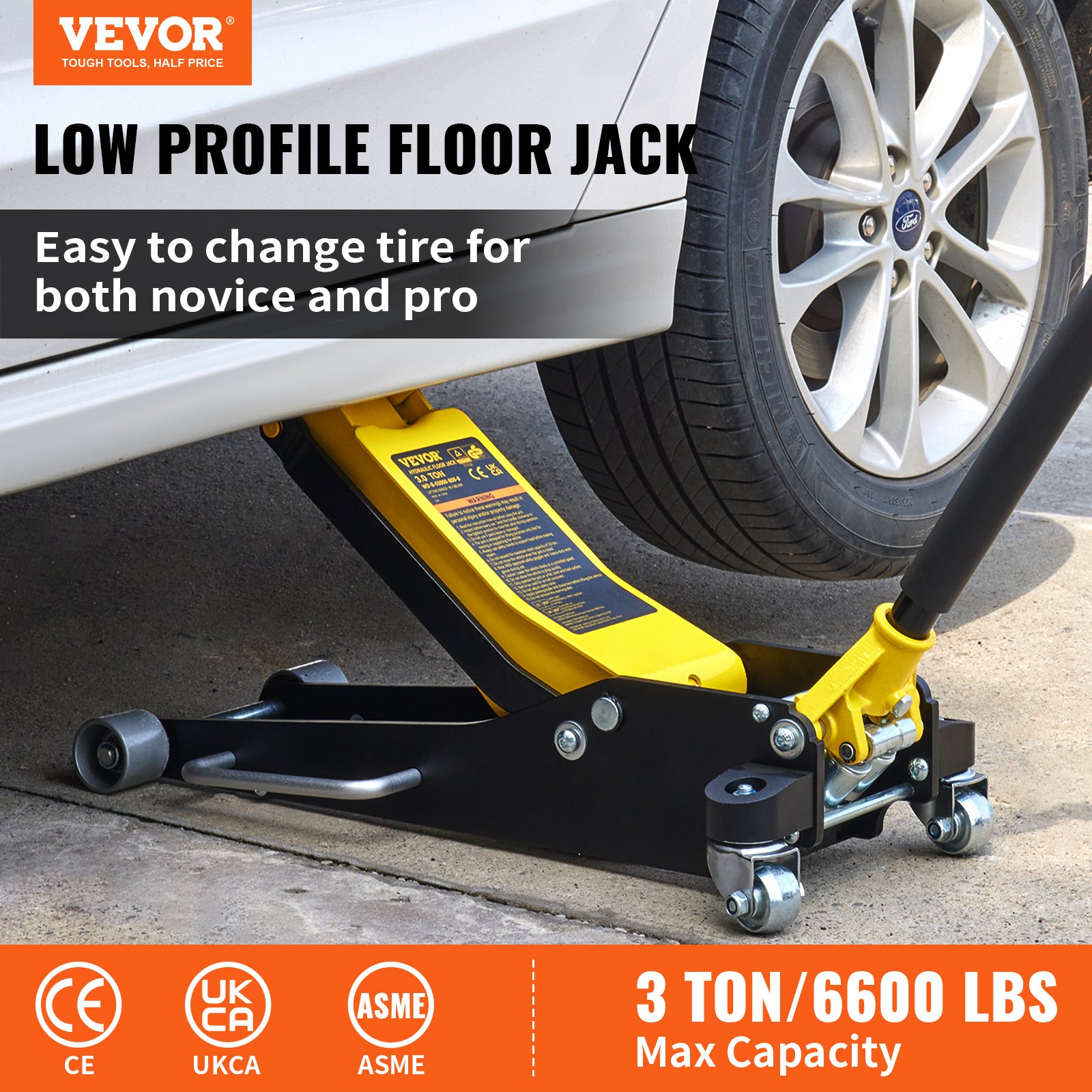 3-Ton Low Profile Aluminum Racing Car Landing Jack - Dual Lifting Automatic, Banned Platform Temu - Image 8