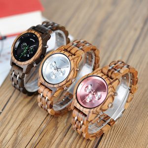 Trendy BOBO BIRD Wooden Watch GP016/17/18 - Stylish Men's Business Casual Timepiece