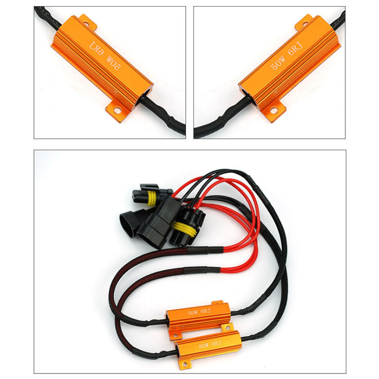 H11HID Decoder - Dedicated 50W6R HID Decoding Harness with Resistor - Image 6
