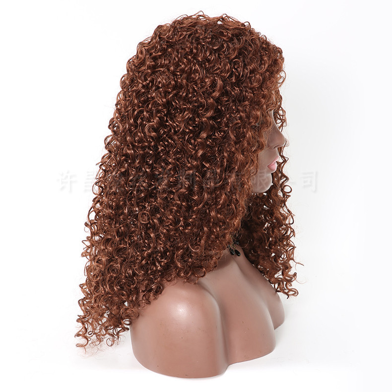 Cross Border Hot Sale African Wig | Fluffy Long Curly European & American Hair | High-Temperature Silk Chemical Fiber Headgear - Image 2