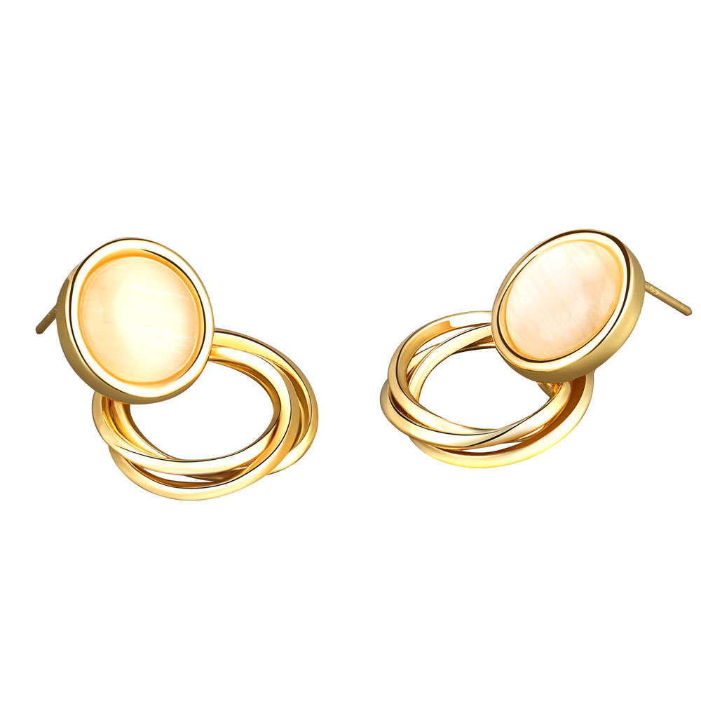 Unique Geometric Earrings for Women - Niche Style Jewelry - Image 5