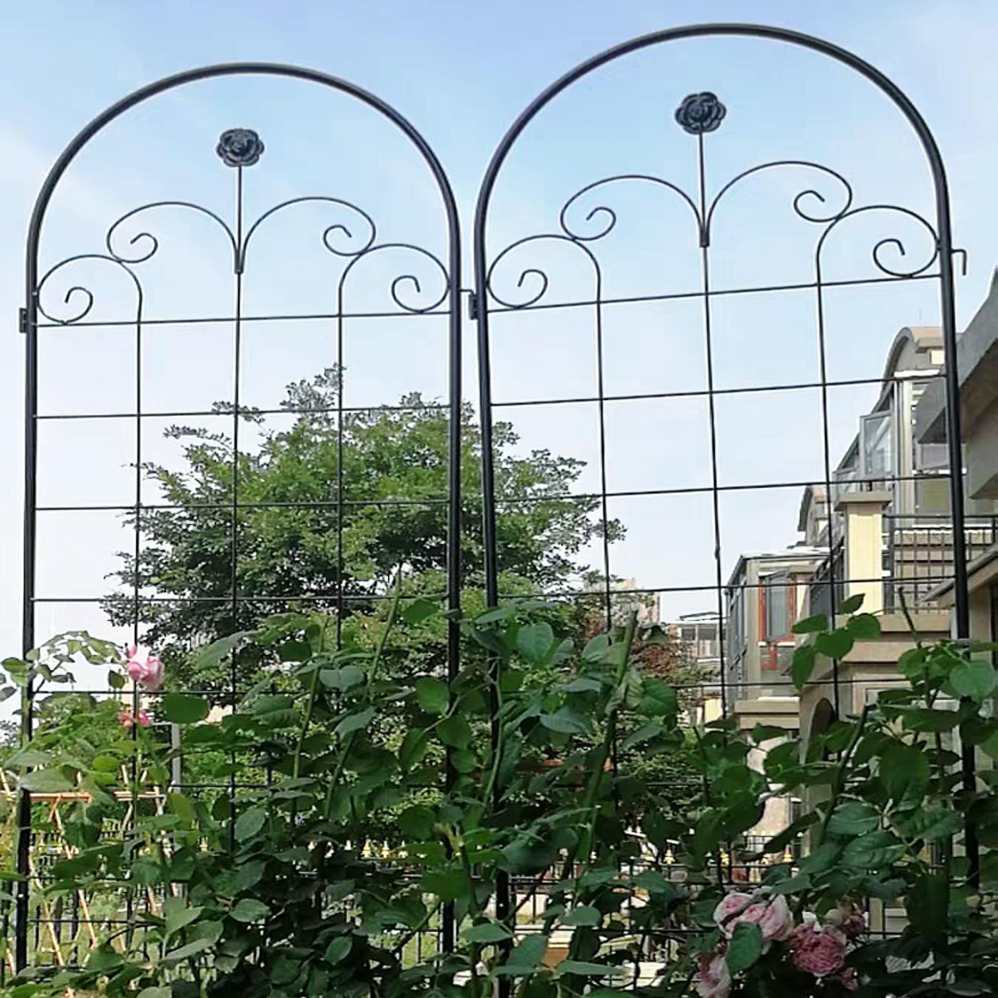 Durable Metal Garden Trellis for Climbing Plants in Your Outdoor Space - Image 2