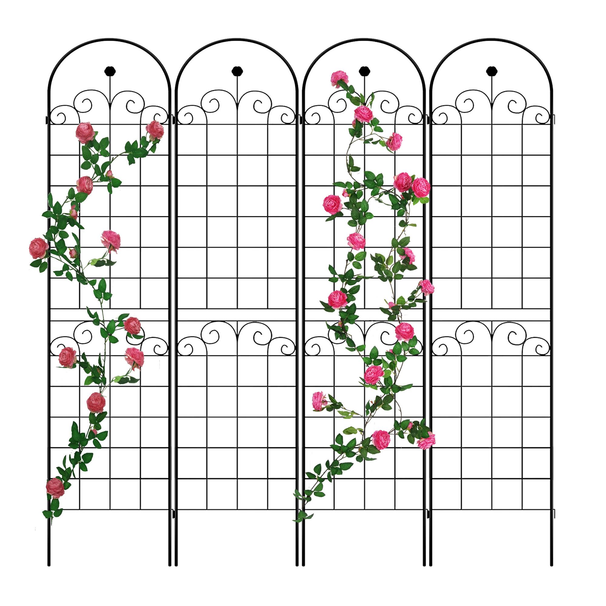 Durable Metal Garden Trellis for Climbing Plants in Your Outdoor Space - Image 13