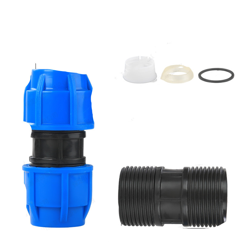 PE Quick Connect Pipe Fitting - Plastic Joint for Non-Hot Melt Water Pipes, 25 Inch Movable Connection - Image 4