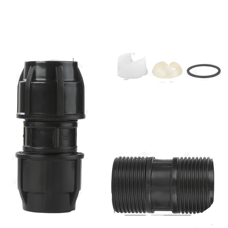 PE Quick Connect Pipe Fitting - Plastic Joint for Non-Hot Melt Water Pipes, 25 Inch Movable Connection - Image 5