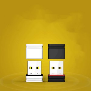 Compatible with Apple - Black USB Wireless Network Card for Desktop & Laptop Computers, External WiFi Receiver