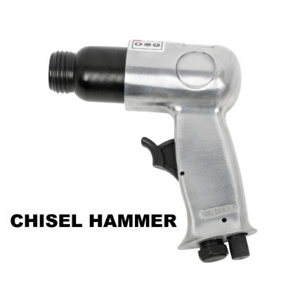 71-Piece Air Tool and Accessory Kit: Impact Wrench, Air Ratchet, Die Grinder, Air Hammer, Hose Fittings & Storage Case - Image 5