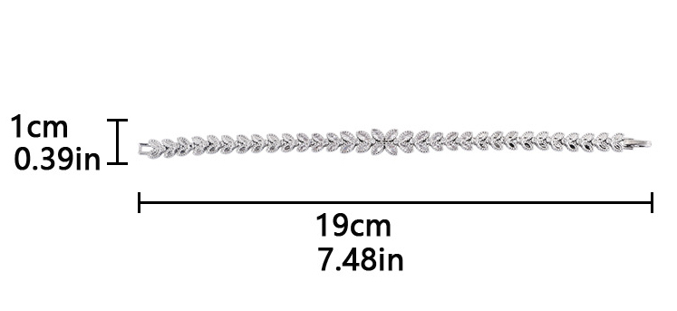 Zircon 4-Piece Wedding Accessories Set for Lucky Dinner Ceremonies - Image 9