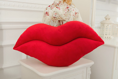 Plush Big Lips Pillow - Creative and Sexy Home Decor Accent - Image 7