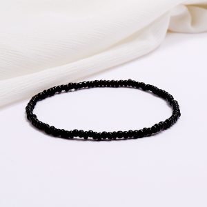 Versatile Colorful Rice Bead Anklet - Trendy Beach Style Jewelry