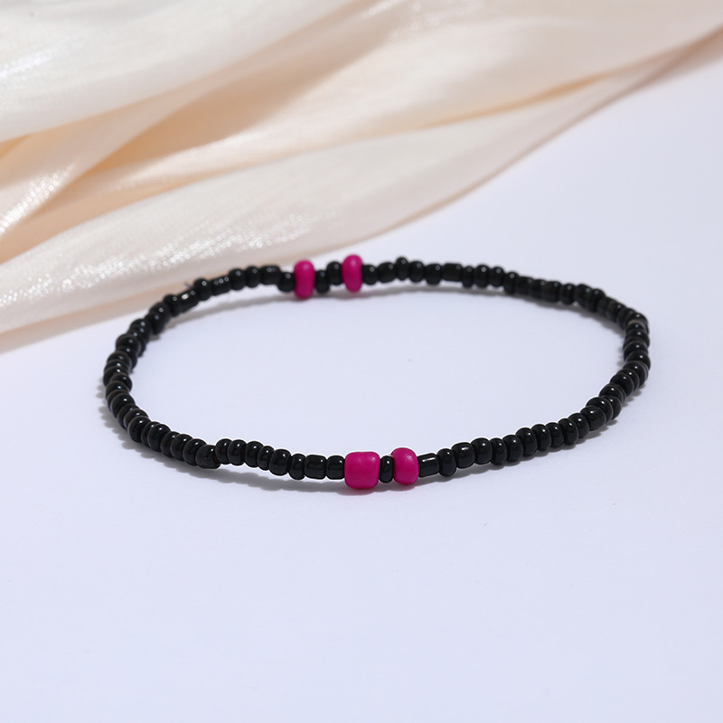 Versatile Colorful Rice Bead Anklet - Trendy Beach Style Jewelry - Image 18