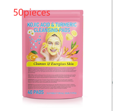 Turmeric Cleansing Pad with Compressed Turmeric & Kojic Acid for Radiant Skin - Image 5