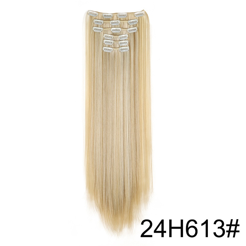 6-Piece Wig Extensions Set for Long, Straight Hair - Elevate Your Style! - Image 12