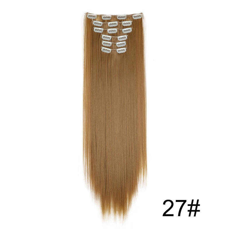 6-Piece Wig Extensions Set for Long, Straight Hair - Elevate Your Style! - Image 16
