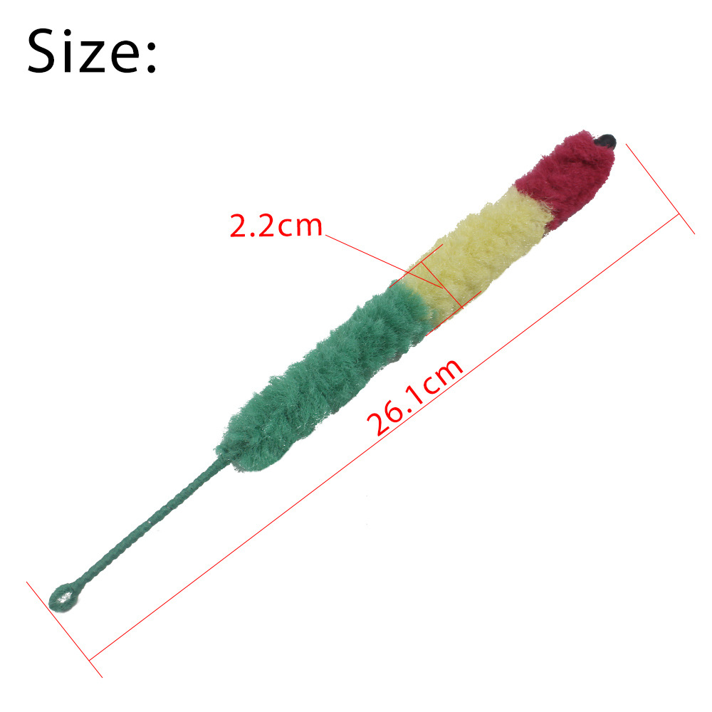 Versatile Red Yellow Green Cleaning Brush for Effective Dirt Removal - Image 6