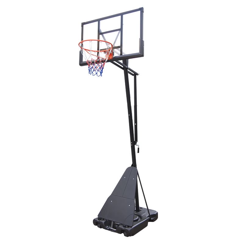 TotheCORE Adjustable Portable Basketball Hoop 7.55-10.00 Ft with PC Backplate, Large Base & Wheels - Perfect for All Players - Image 3