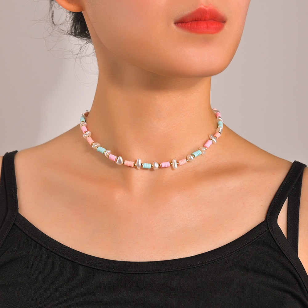 Bohemian Ocean-Inspired Turquoise Starfish Resin Heart Love Bead Necklace - Image 20