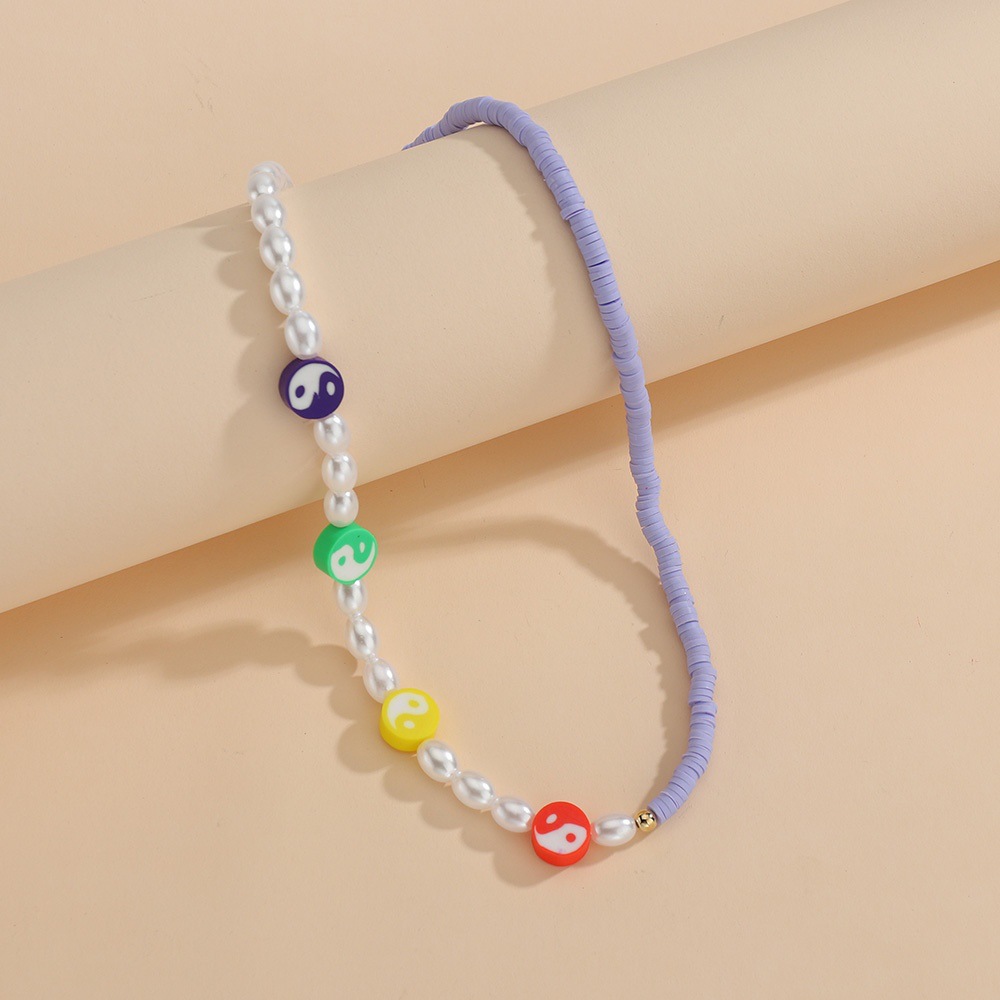 Bohemian Ocean-Inspired Turquoise Starfish Resin Heart Love Bead Necklace - Image 26