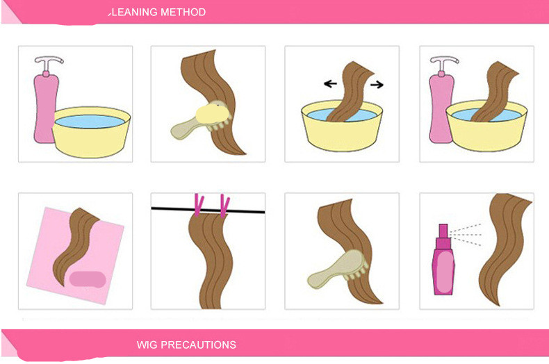 European and American Wigs | Short Curly Hair in Mid-point Black and Brown - Image 5