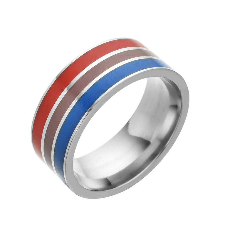 Bisexual Pride Stainless Steel Ring - Celebrate Love in Europe - Image 9