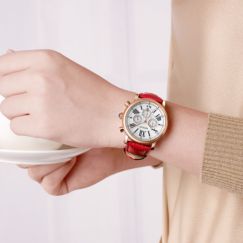 Stylish Trend Multifunctional Chronograph Watch for Women - Perfect Blend of Fashion and Functionality - Image 3
