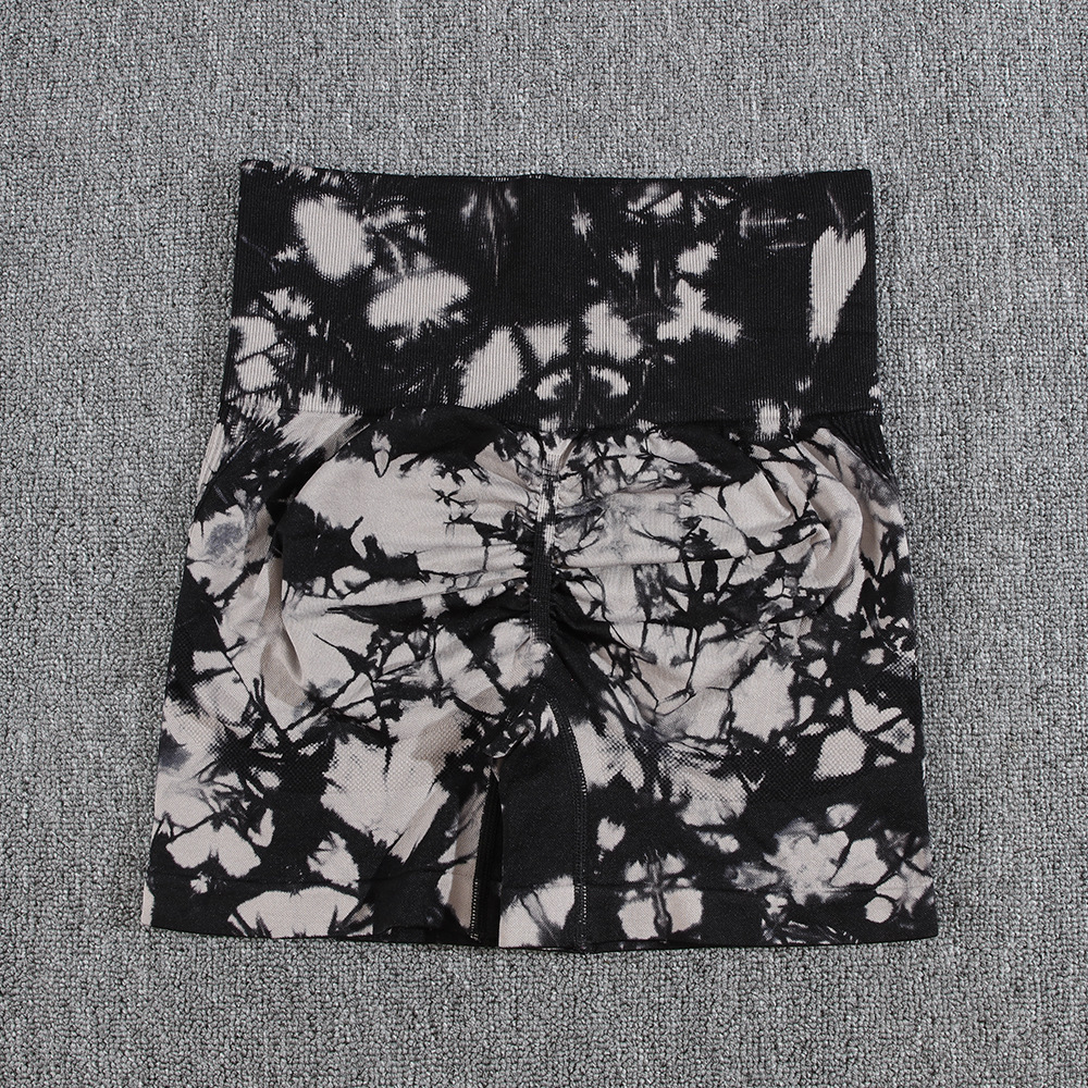 Women's High Waist Tie-Dye Yoga Pants Suit for Hip Lift & Slim Fit Fitness - Image 4