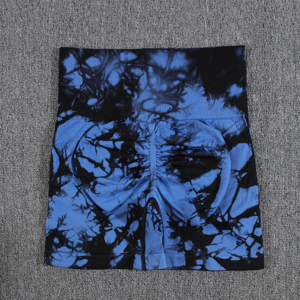 Women's High Waist Tie-Dye Yoga Pants Suit for Hip Lift & Slim Fit Fitness - Image 6