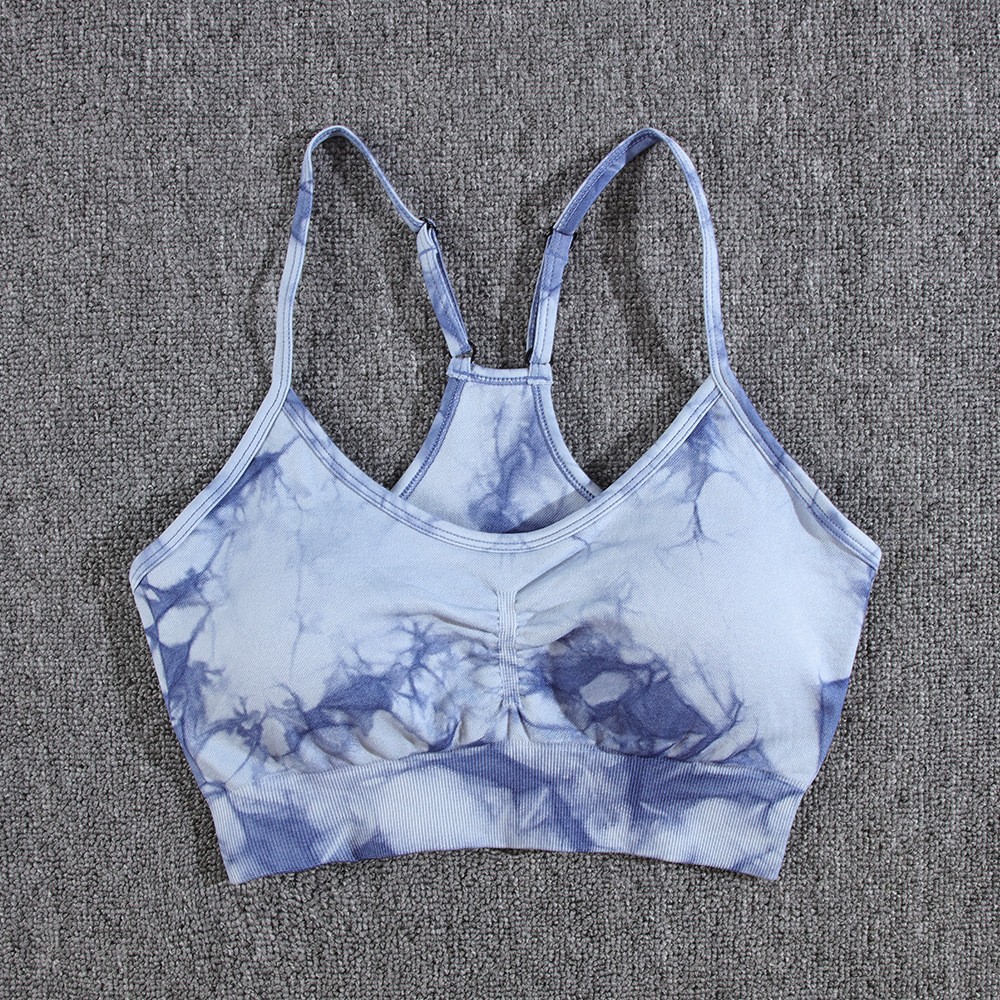 Women's High Waist Tie-Dye Yoga Pants Suit for Hip Lift & Slim Fit Fitness - Image 9