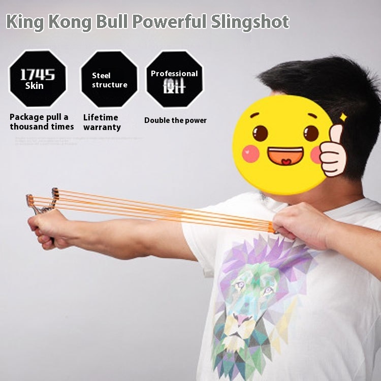 High Precision Outdoor Slingshot - Dawei Power Card Ball Bow for Superior Accuracy - Image 2