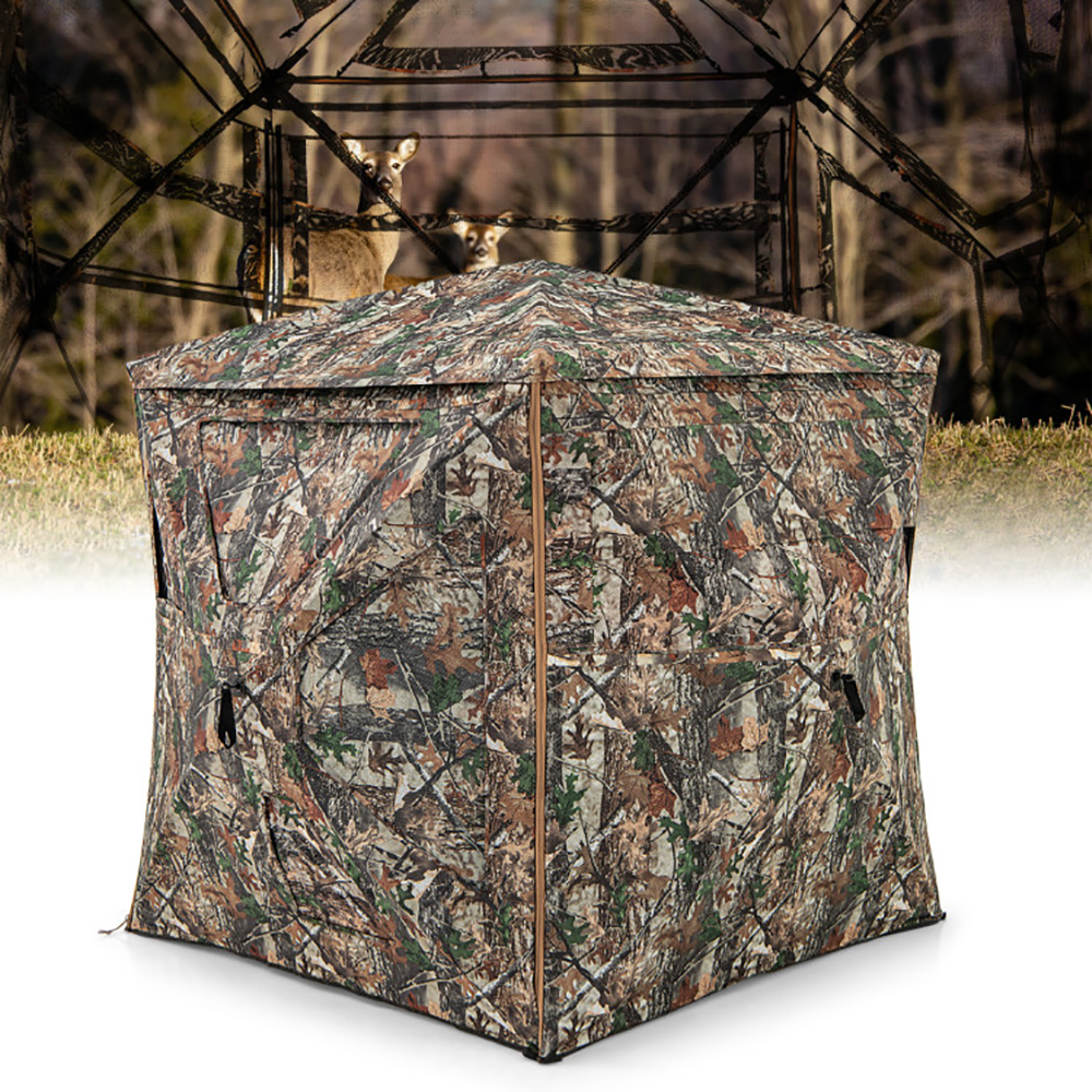 5-IN-1 Detachable Hunting Blind for 2-3 People with Skylight - Ultimate Outdoor Gear - Image 2