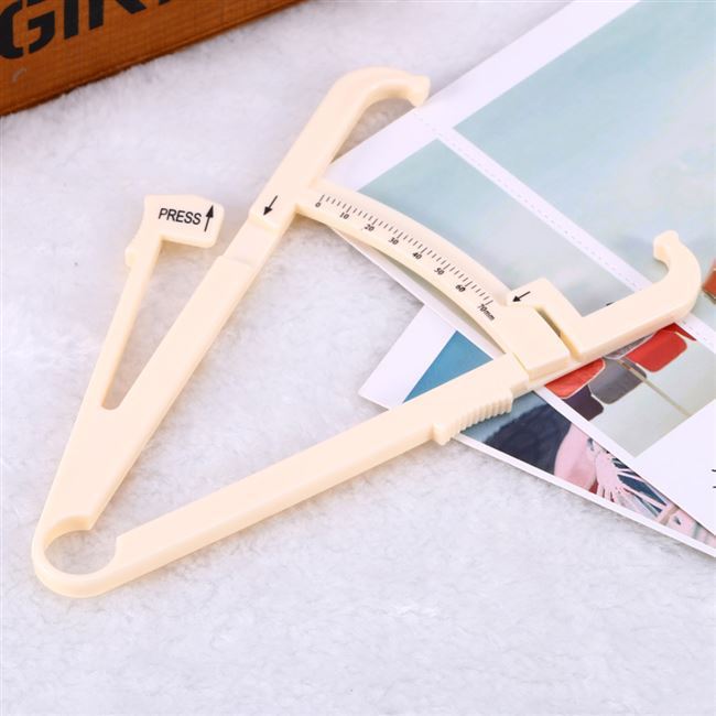 Fat Caliper Skin Fold Thickness Meter - Accurate Body Fat Measuring Instrument & Sebum Clamper - Image 2