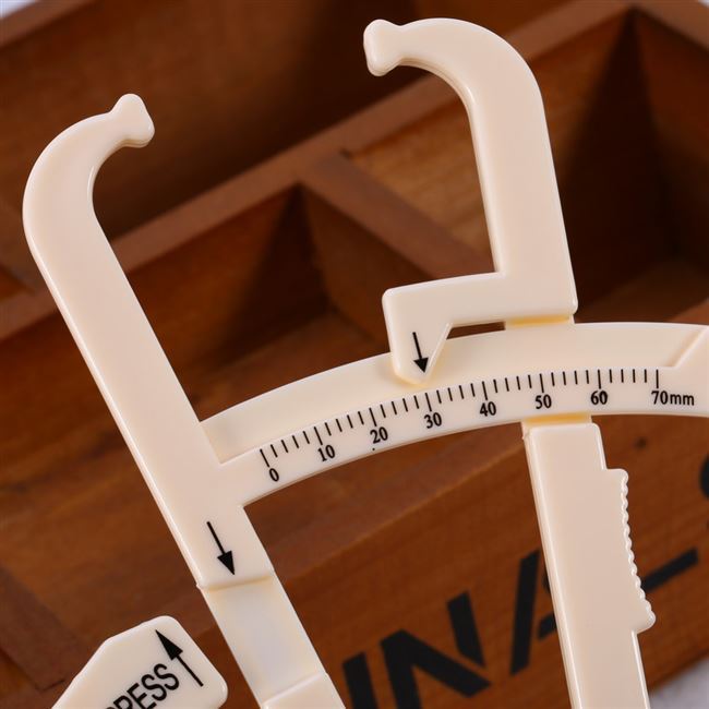 Fat Caliper Skin Fold Thickness Meter - Accurate Body Fat Measuring Instrument & Sebum Clamper - Image 3