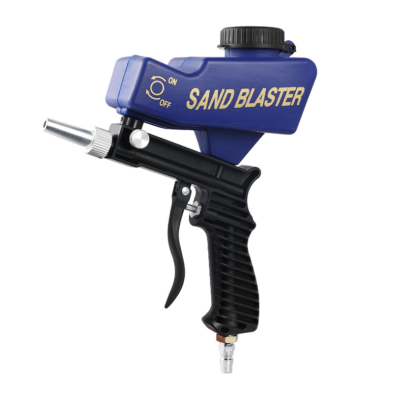 Compact Gravity Pneumatic Sandblasting Gun for Portable Use - Image 3