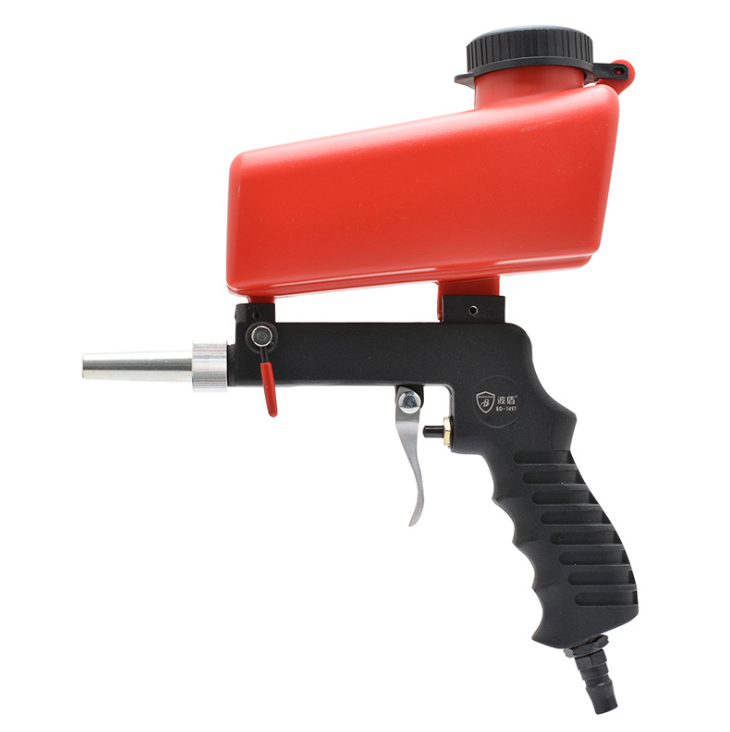 Compact Gravity Pneumatic Sandblasting Gun for Portable Use - Image 8