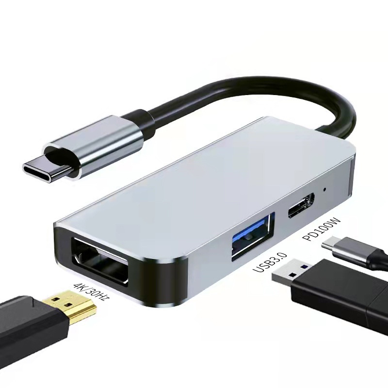Portable Six-in-One Expansion Dock for Notebook and Tablet Computers - Image 7