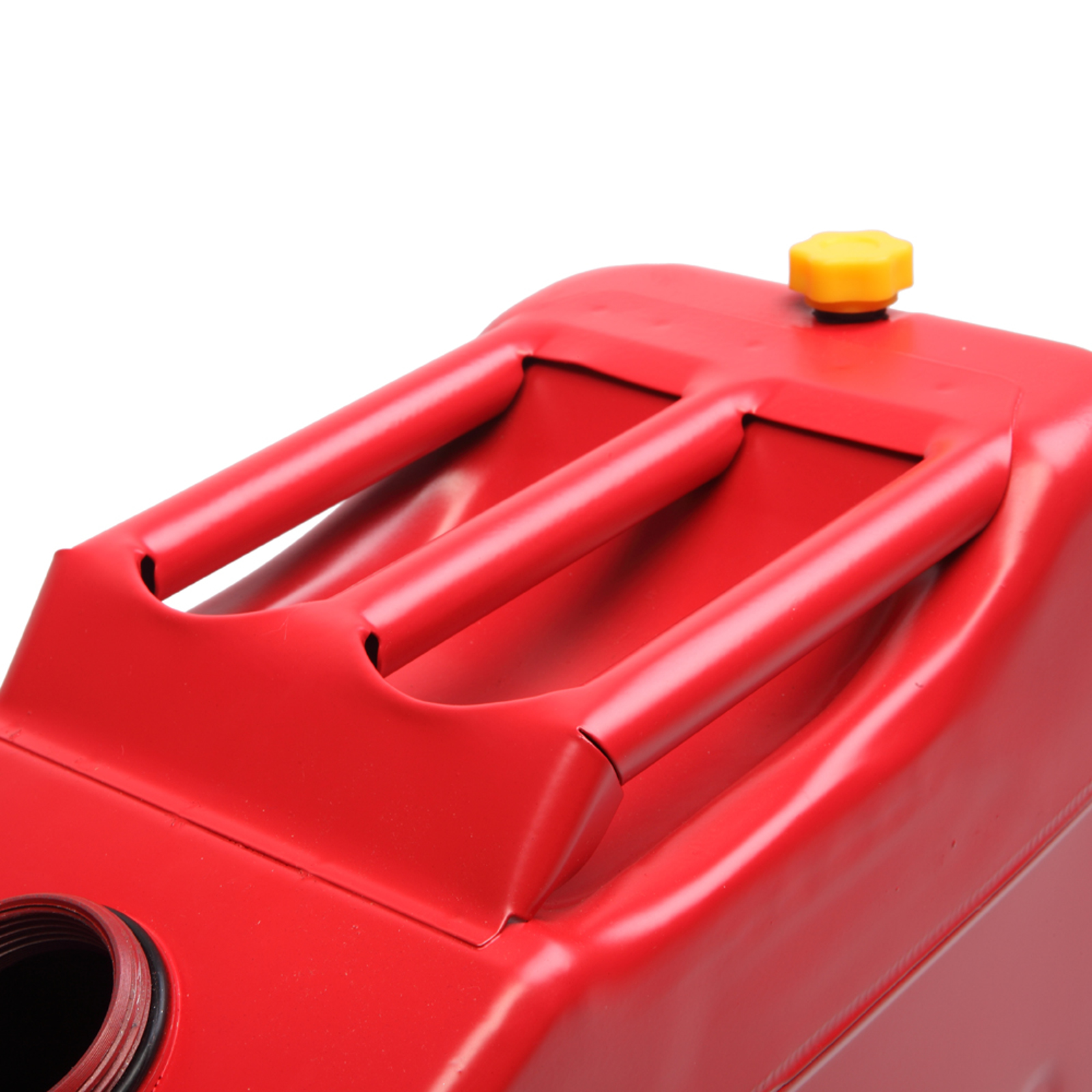 20L Red Oil Drum with 0.6mm Thickness and Plastic Pouring Pipe for Easy Use - Image 4