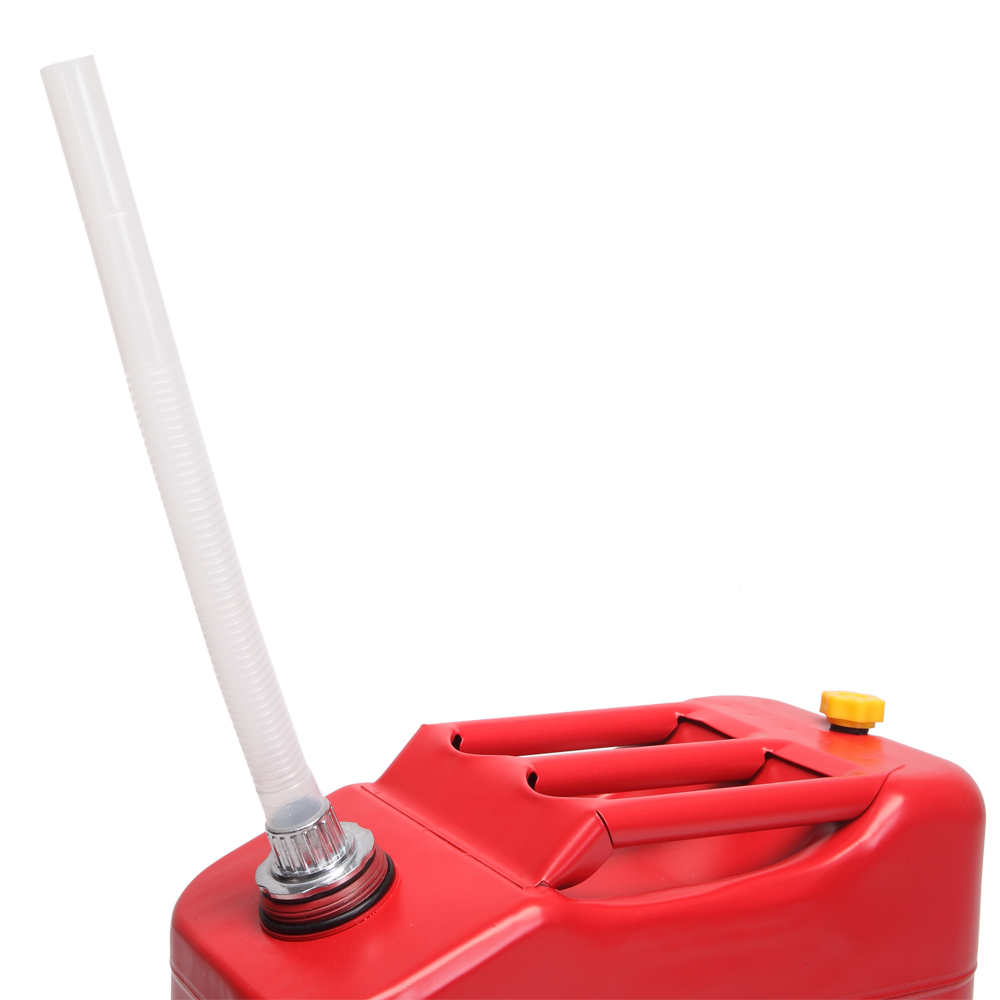 20L Red Oil Drum with 0.6mm Thickness and Plastic Pouring Pipe for Easy Use - Image 6