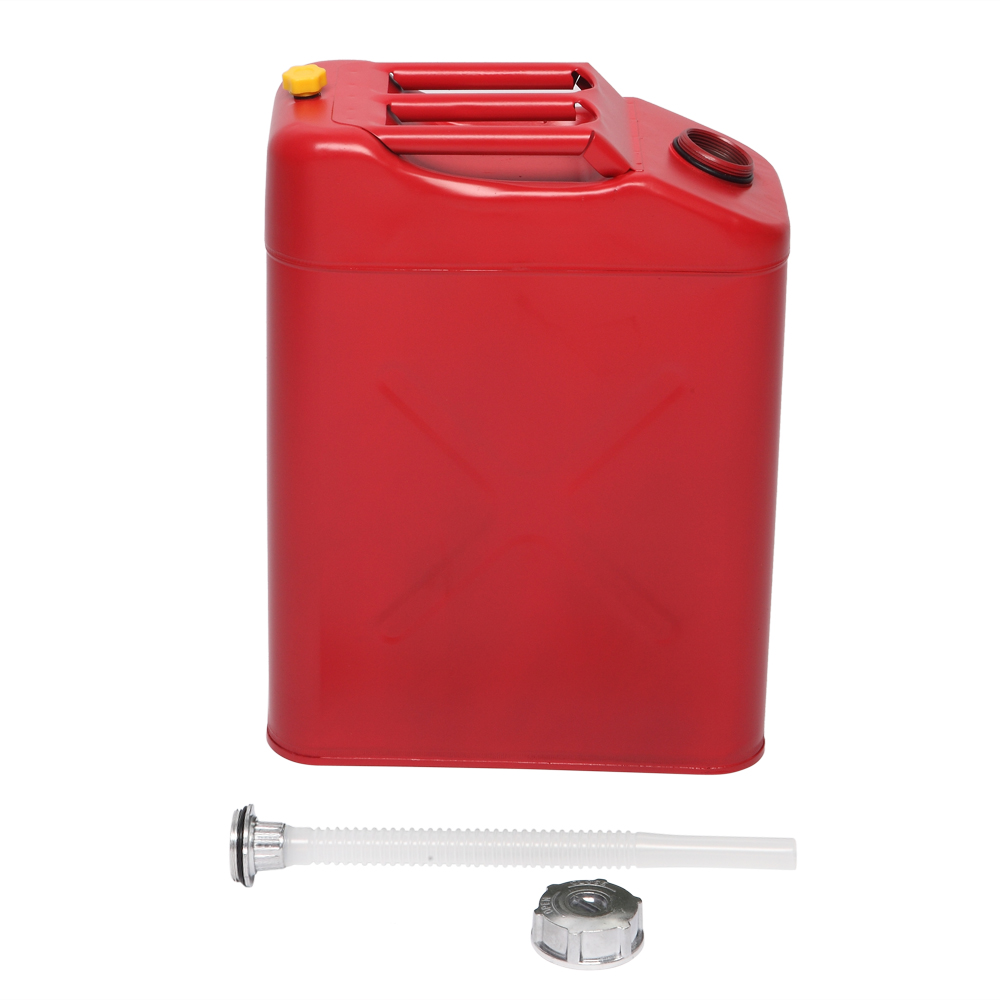 20L Red Oil Drum with 0.6mm Thickness and Plastic Pouring Pipe for Easy Use - Image 17