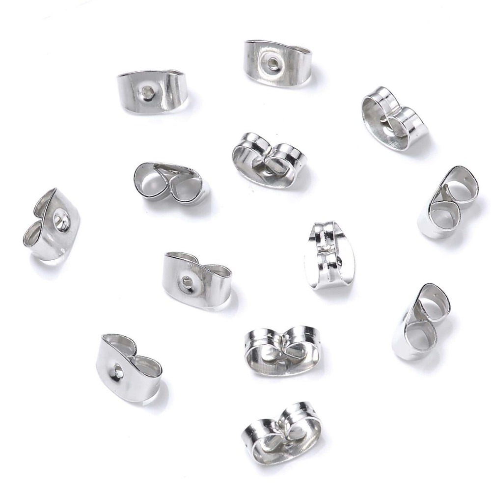 1 Box of Adorable Butterfly-Shaped Stud Earrings with Secure Non-Slip Buckles - Image 3