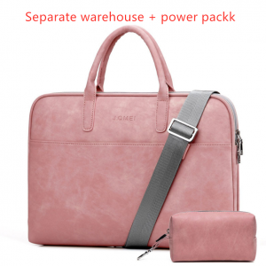 Stylish Faux Leather Laptop Bag for Women - Perfect for Work & Travel