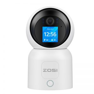 Zhou Shi Wireless WiFi HD Indoor Home Camera - Smart Security with Remote Access & AI Gesture Recognition on a Large Screen