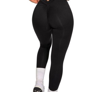 3 Pack Women's High Waist Yoga Leggings - Moisture-Wicking & Stretchy for Fitness and Outdoor Activities