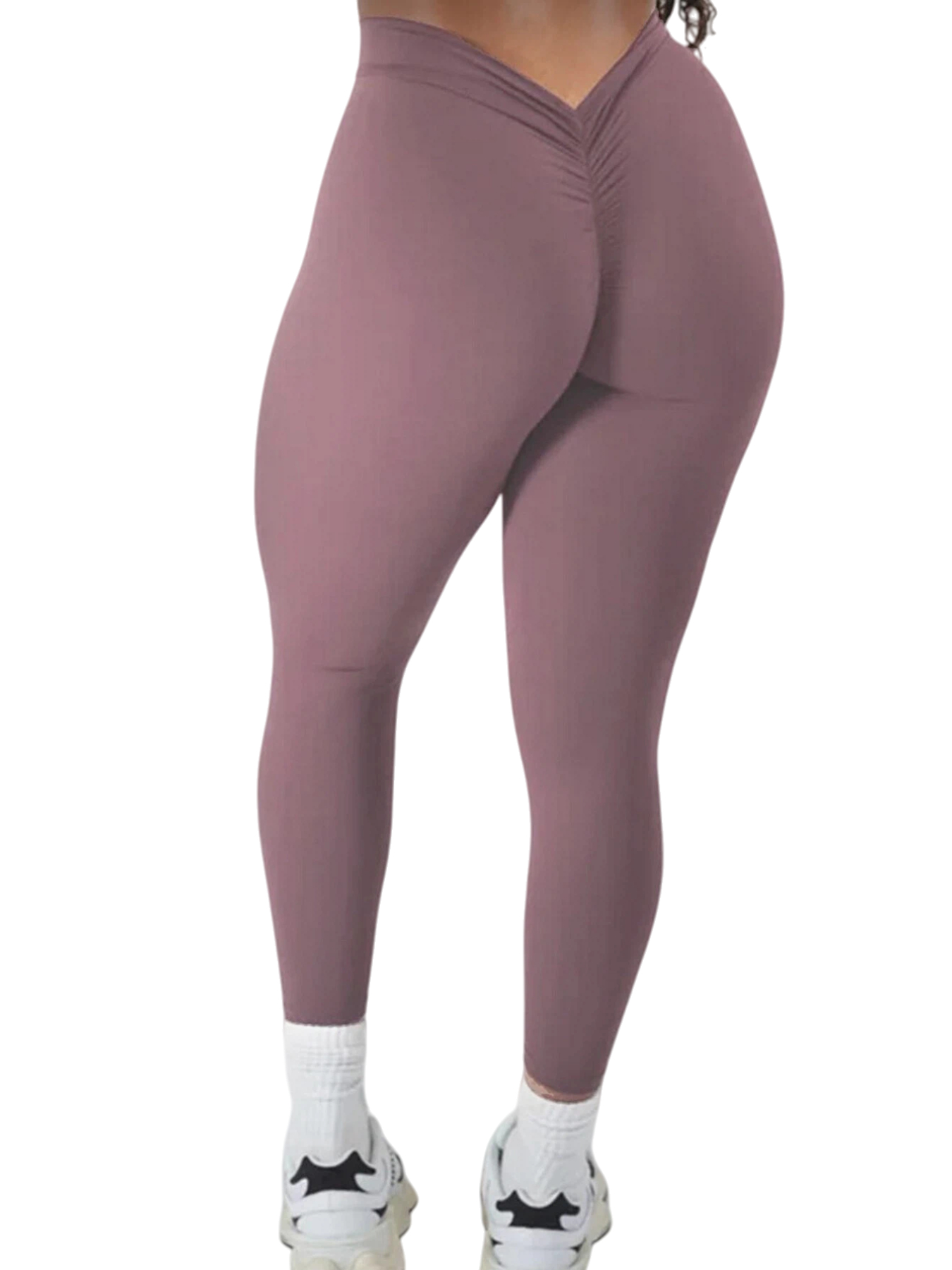 3 Pack Women's High Waist Yoga Leggings - Moisture-Wicking & Stretchy for Fitness and Outdoor Activities - Image 25