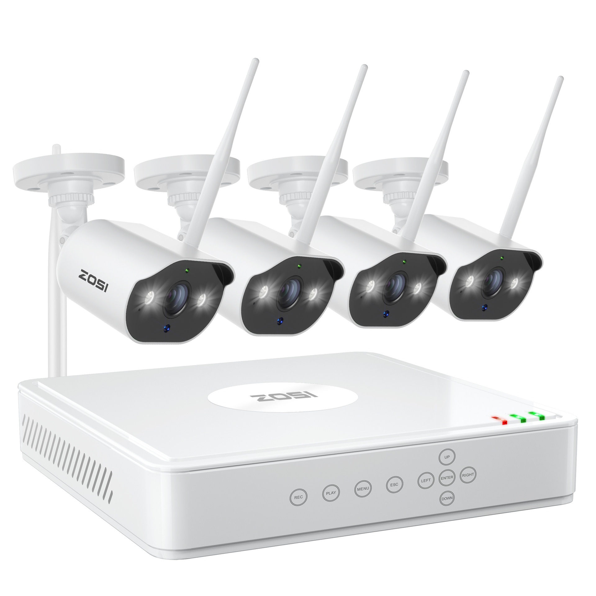 ZOSI Zhou Shi 5MP HD POE Network Video Recorder - Outdoor Security Monitor Set - Image 6