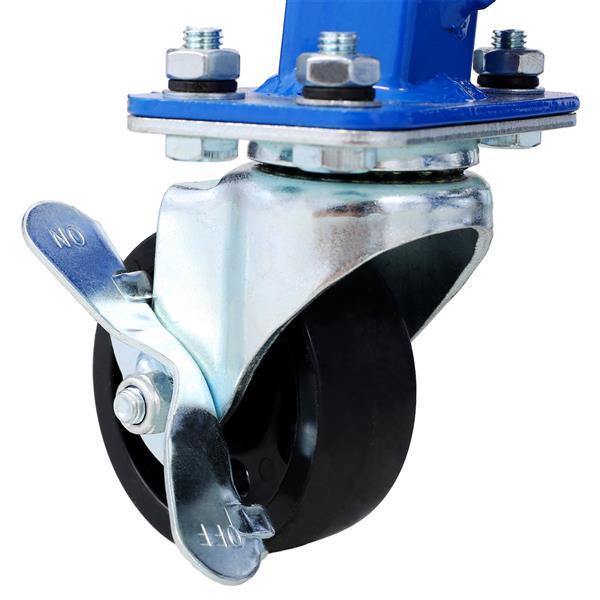 300 Pound Hydraulic Motorcycle Scissor Jack - Ideal Foot Lift for Small Off-Road Vehicles, Blue, Prohibited PlatformTemu - Image 8