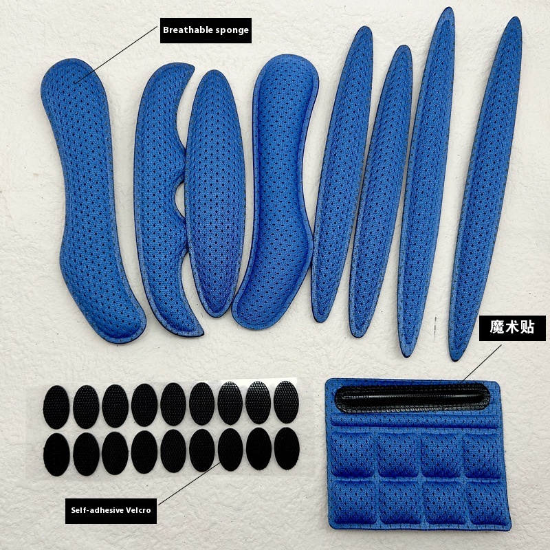 Hot Pressing Molding Chin Pad for Motorcycle & Bicycle Riding Helmet Lining - Image 2