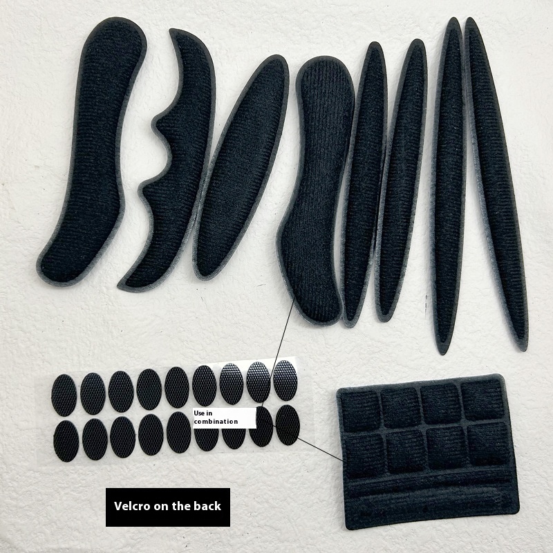 Hot Pressing Molding Chin Pad for Motorcycle & Bicycle Riding Helmet Lining - Image 4