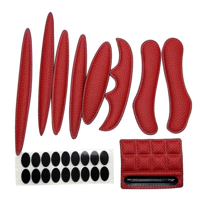 Hot Pressing Molding Chin Pad for Motorcycle & Bicycle Riding Helmet Lining - Image 5