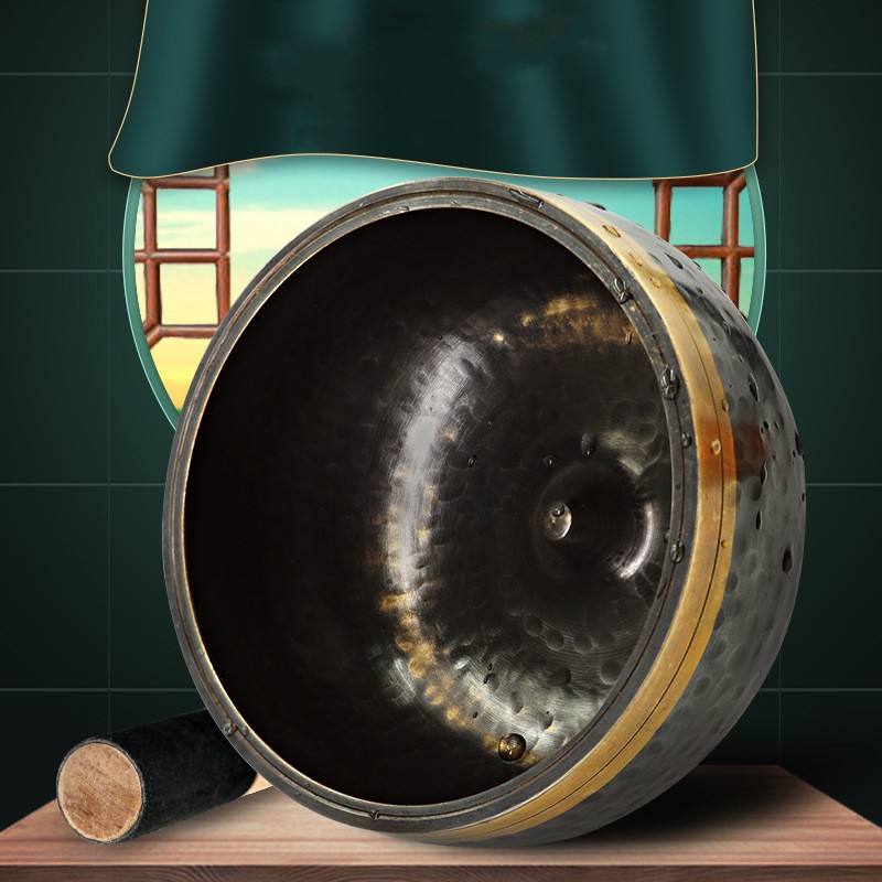 Black Gold Buddha Sound Bowl for Yoga Meditation – Enhance Your Practice - Image 3