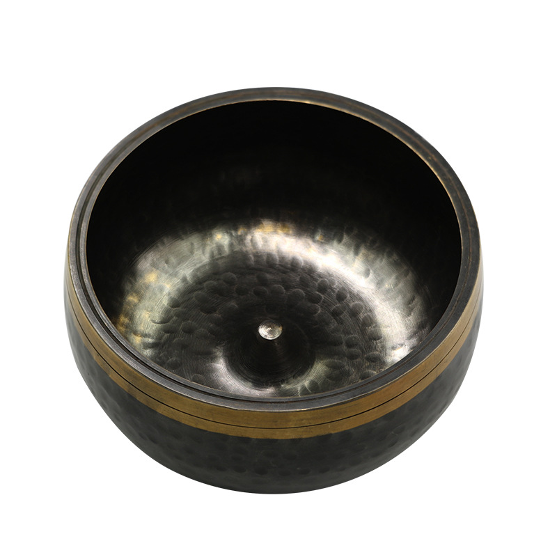 Black Gold Buddha Sound Bowl for Yoga Meditation – Enhance Your Practice - Image 5